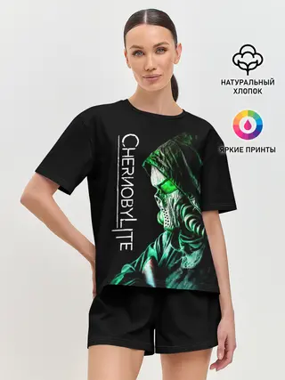 Женская пижама с шортами / Chernobylite