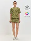 Женская пижама с шортами / FUCK