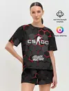 Женская пижама с шортами / CS:GO 3D плиты