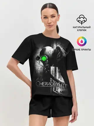Женская пижама с шортами / Chernobylite