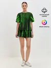 Женская пижама с шортами / Матрица двоичный код