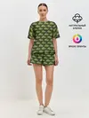 Женская пижама с шортами / Свиньи 18+