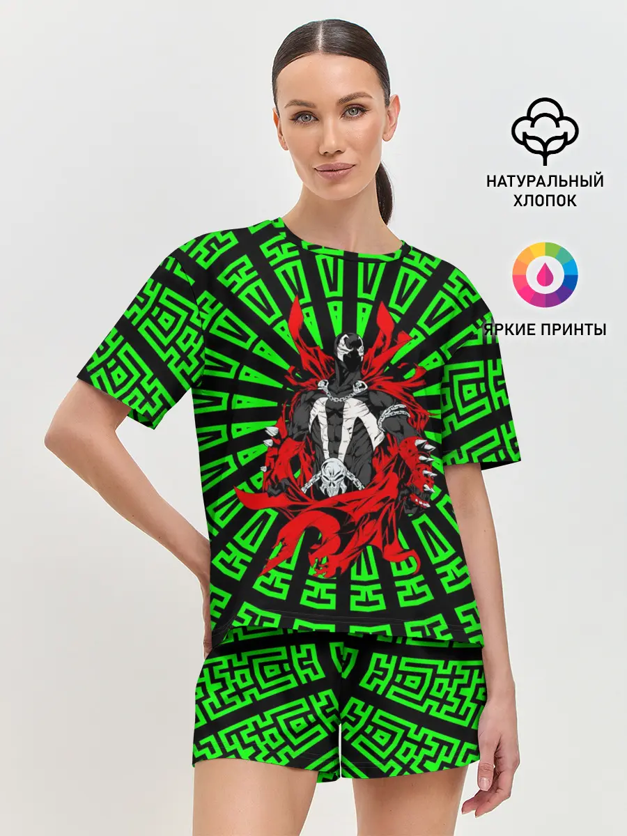 Женская пижама с шортами / Спаун Эл Симмонс