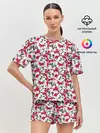 Женская пижама с шортами / Французский Бульдог