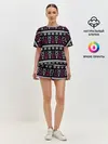 Женская пижама с шортами / Праздник кальмара