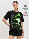 Женская пижама с шортами / Chernobylite, Чёрный сталкер