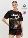 Женская пижама с шортами / MIR 4 / МИР 4