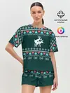 Женская пижама с шортами / Свитер Oh