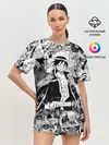 Женская пижама с шортами / Ван Пис, One Piece, манга