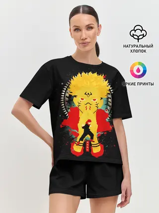 Женская пижама с шортами / Сукуна - Король проклятий, Jujutsu Kaisen