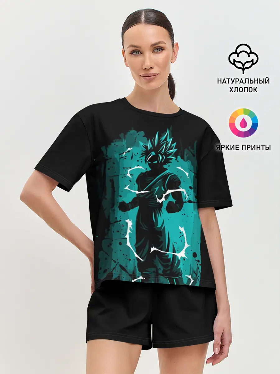 Женская пижама с шортами / Ultra Goku, Гоку