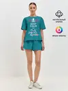 Женская пижама с шортами / Keep calm and play squid game