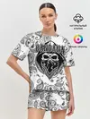 Женская пижама с шортами / BANDANA