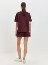 Женская пижама с шортами / Knitted Texture