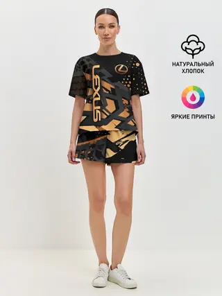 Женская пижама с шортами / Lexus