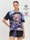 Женская пижама с шортами / Genshin Impact: Qiqi