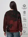 Женский свитшот / Зомби клоун