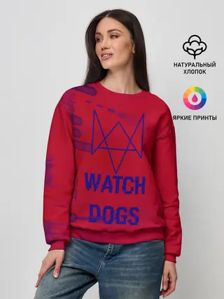 Женский свитшот / Watch Dogs hacker collection
