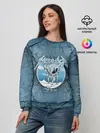 Женский свитшот / Metallica, freeze em all