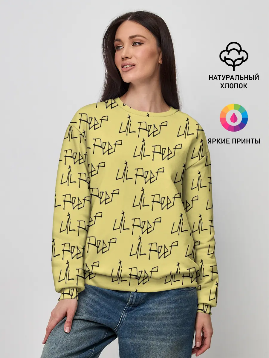 Женский свитшот / LiL PEEP Pattern