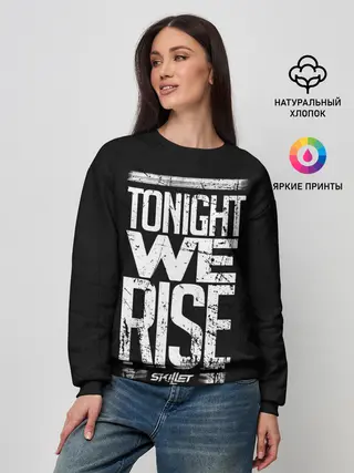 Женский свитшот / We Rise