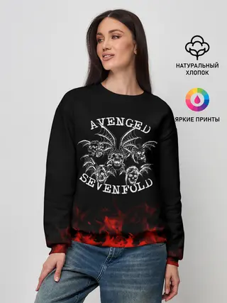 Женский свитшот / Avenged Sevenfold