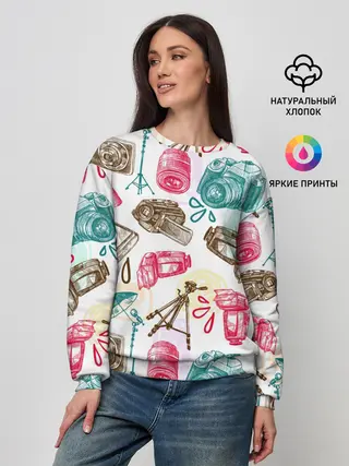 Женский свитшот / Блогер