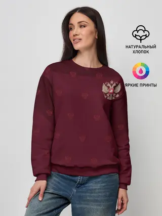 Женский свитшот / Россия, форма