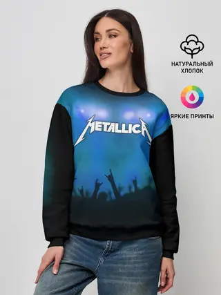 Женский свитшот / Metallica