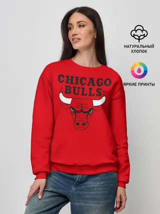 Женский свитшот / Chicago Bulls