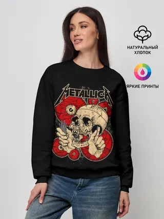 Женский свитшот / Metallica