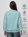 Женский свитшот / Лисичка минималистичная