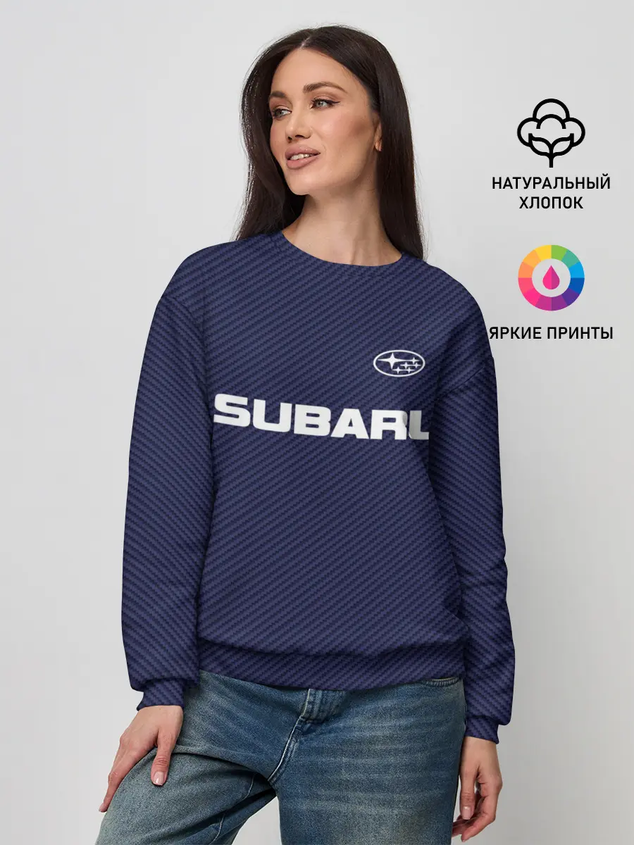 Женский свитшот / SUBARU CARBON