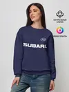 Женский свитшот / SUBARU CARBON