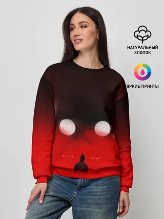 Женский свитшот / Хаски Крот