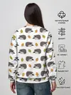 Женский свитшот / чего такой колючий?