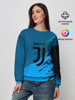 Женский свитшот / FC Juventus abstract style