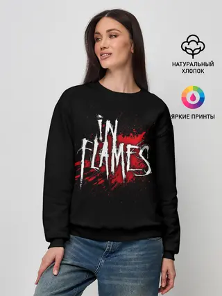 Женский свитшот / In Flames