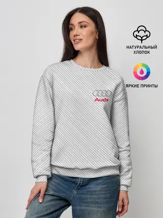 Женский свитшот / AUDI CARBON