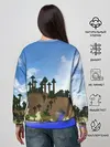 Женский свитшот / Стив на Эндер Драконе