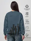 Женский свитшот / Осторожно!