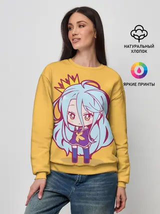 Женский свитшот / NO GAME NO LIFE