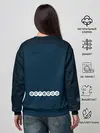 Женский свитшот / PSG Форма Новая Home 18/19