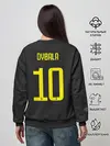 Женский свитшот / Дибала Форма Новая Third 18/19