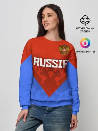 Женский свитшот / Russia