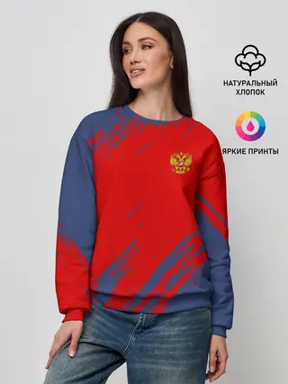 Женский свитшот / RUSSIA SPORT
