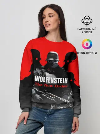 Женский свитшот / Wolfenstein: The New Order