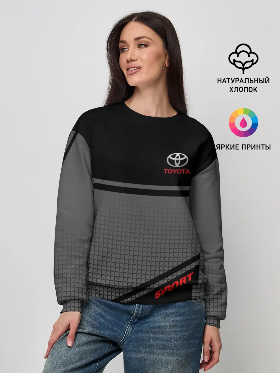 Женский свитшот / TOYOTA | ТОЙОТА