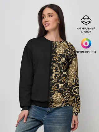 Женский свитшот / ИСКУССТВО МАНДАЛА | MANDALA
