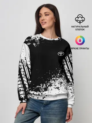 Женский свитшот / Toyota brand motors